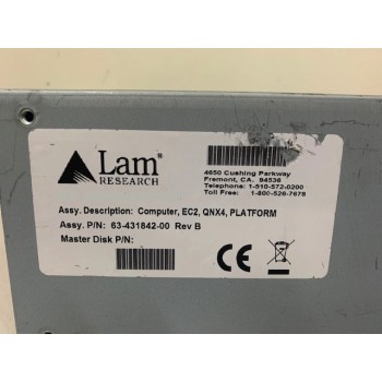 LAM Research 63-431842-00 Computer EC2 QNX4 Platform